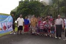 Village Walk in American Samoa